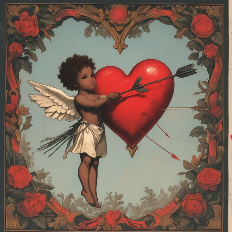 Cupid's arrow seeks conditional love by setting boundaries in a world of unconditional love.